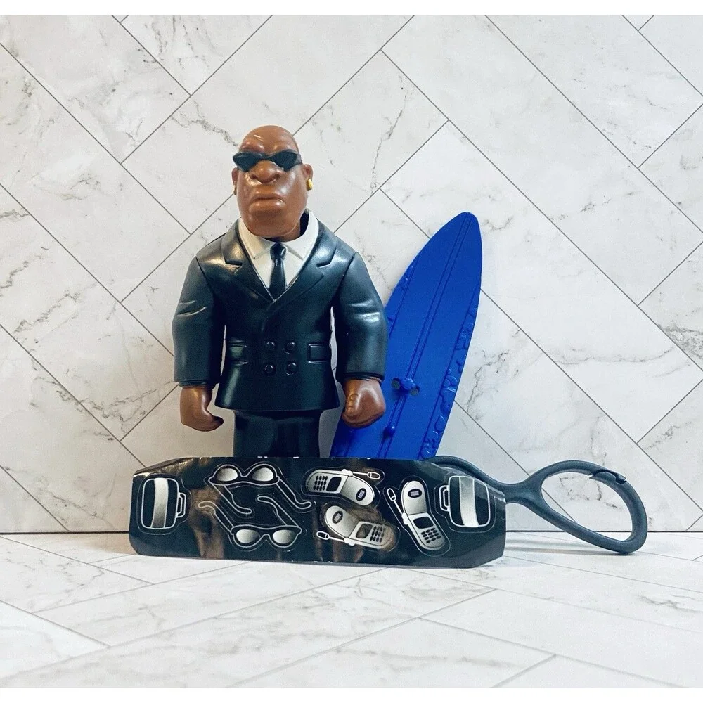 Vintage 2001 Cobra Bubbles Bobble Head Action Figure McDonald's Lilo & Stitch